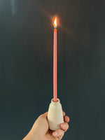 Load image into Gallery viewer, Ceramic candlestick

