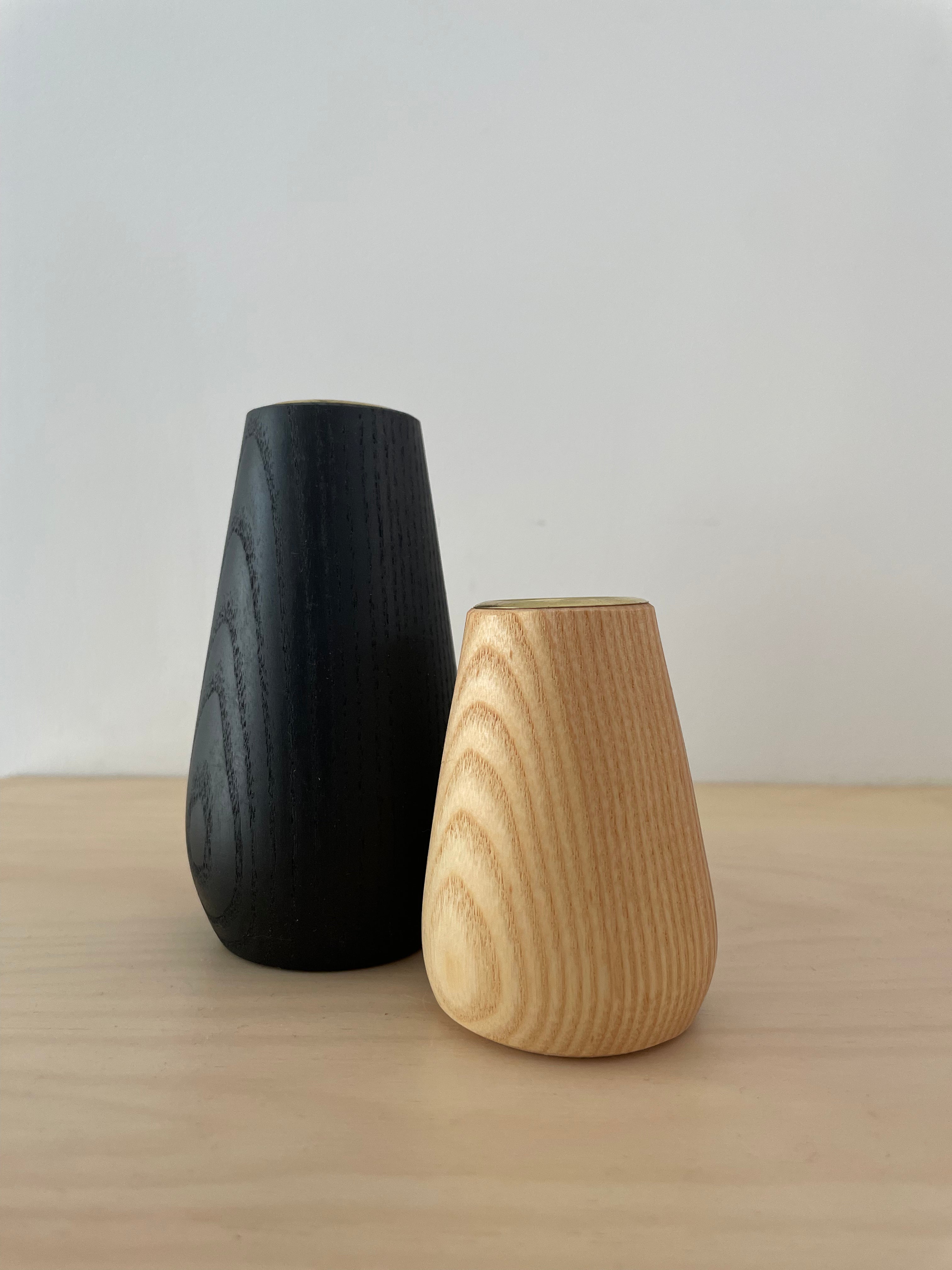 Wooden Candlestick Holder